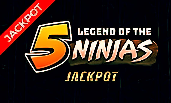 Legend of the 5 Ninjas Jackpot Slot